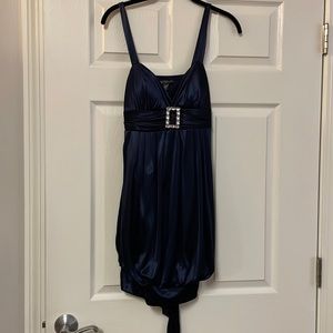 Navy Mini Dress